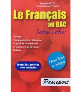passeport le francais au bac section lettres