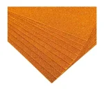 PAPIER GLITTER ORANGER