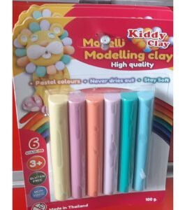 PÂTE À MODLER DE 6 KIDDY KLAY 6P
