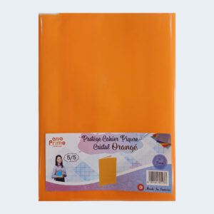 22 1 300x300PROTÈGE CAHIER PIQÛRE (5 5) GRAND FORMAT TRANSPARENT ORAMGER PRIMO