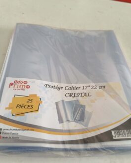 PROTÈGE CAHIER PETIT FORMAT TRANSPARENT(CRISTAL) UNI PRIMO