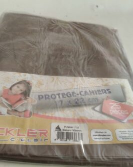 PROTÈGE CAHIER PETIT FORMAT ÉCHIQUIER (UNI) BLANC OFFICE PLAST