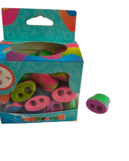 TAILLE CRAYON VNEEDS 2TROU CARTOON REF: SP48